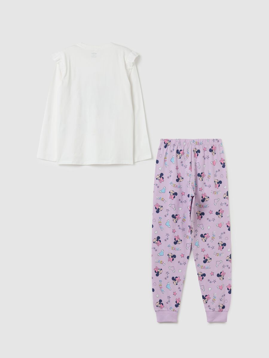 Organic cotton pyjamas with Minnie Mouse print_1