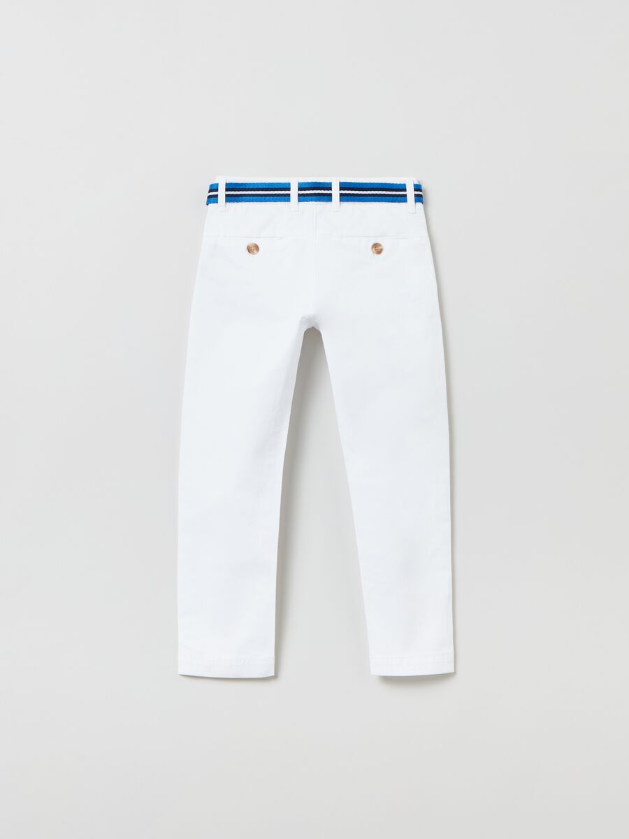 Chino trousers with belt_1