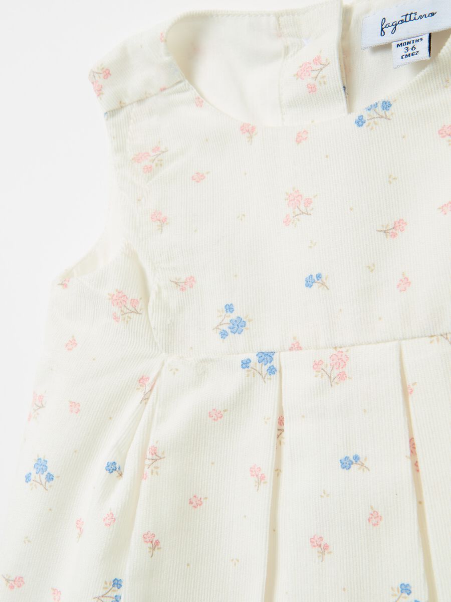 Cotton polo shirt and sleeveless dress set_2