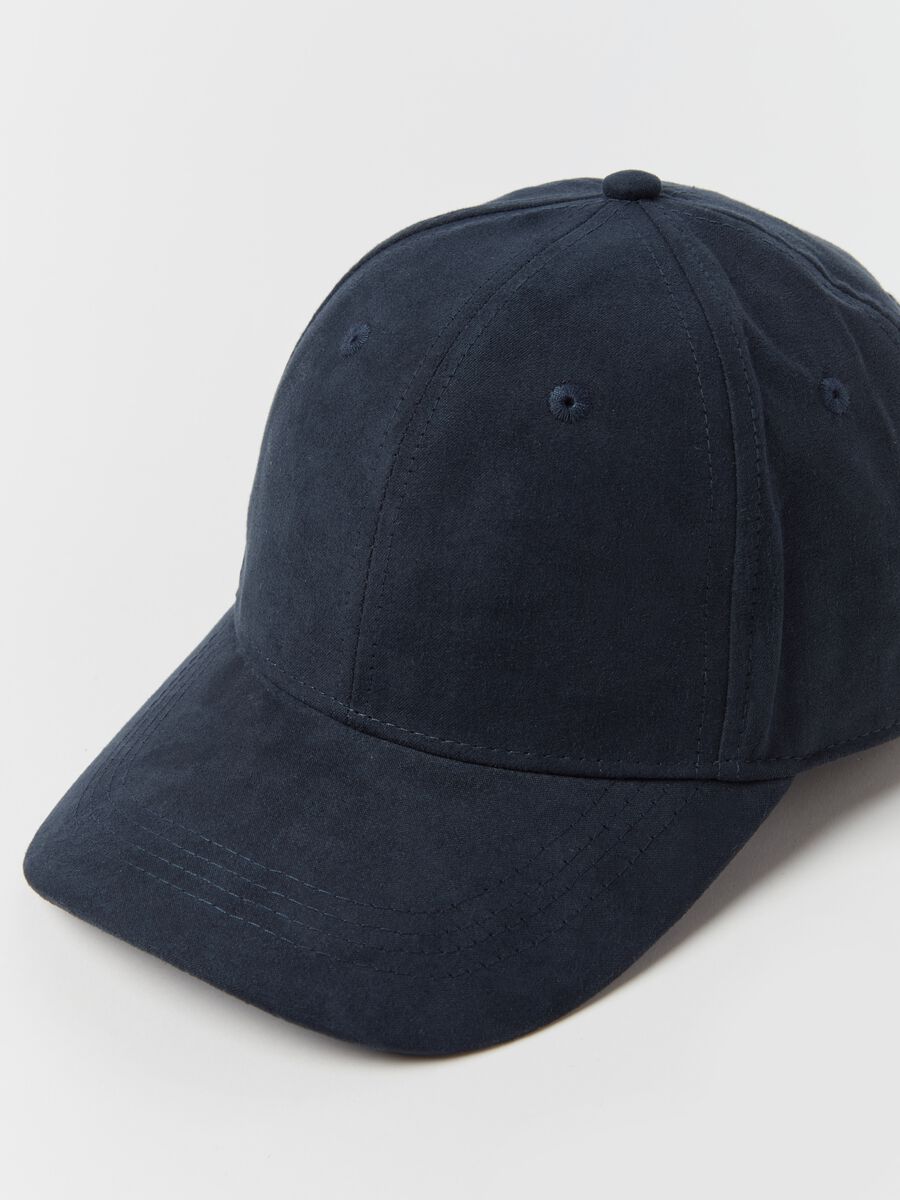 Suede-effect baseball cap_2