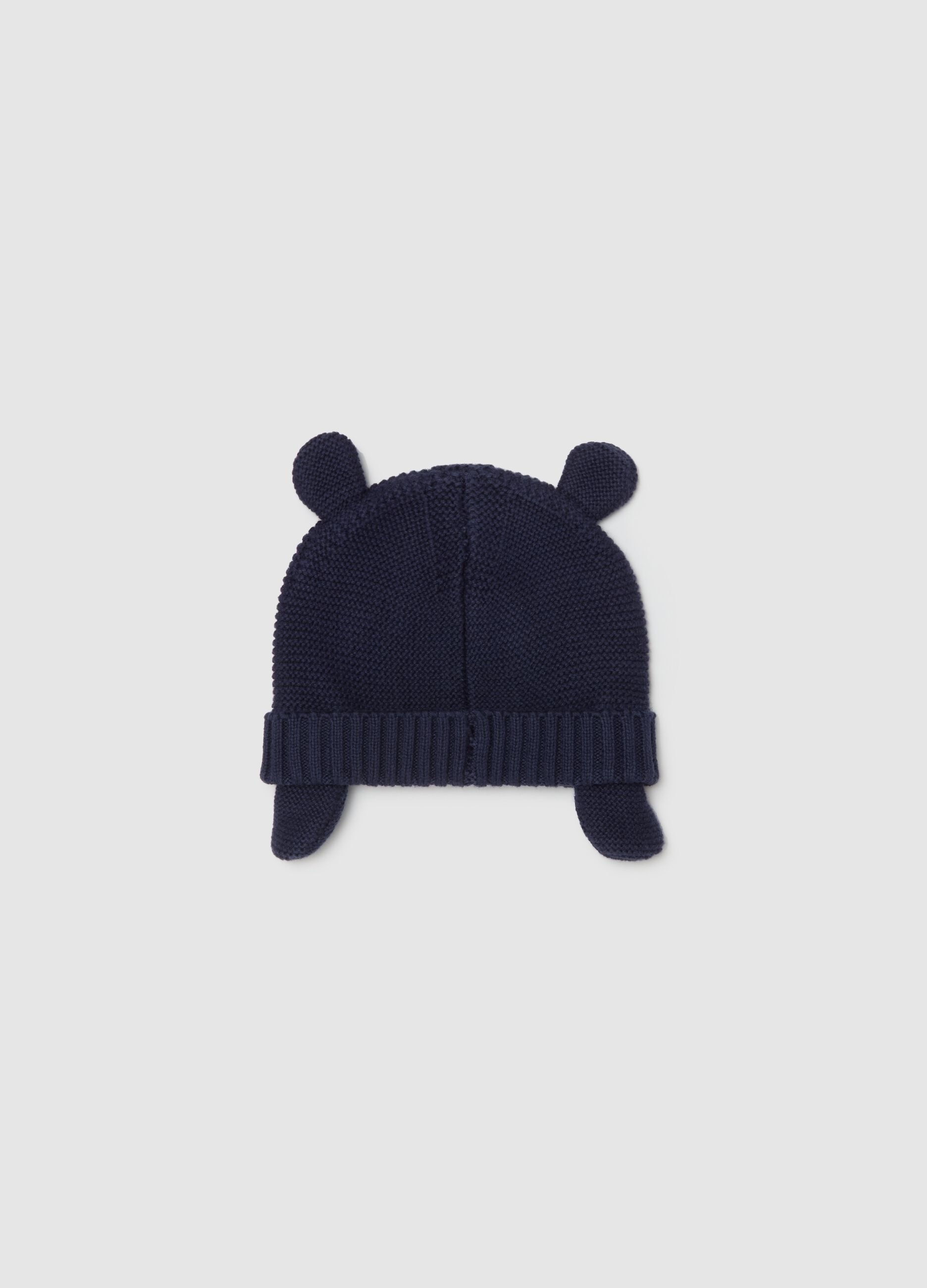 Organic cotton hat with ear flaps