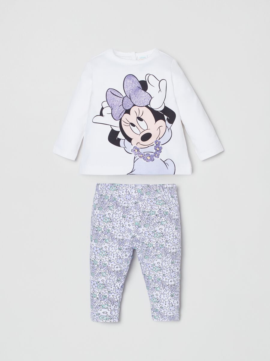 Disney Baby Minnie T-shirt and leggings set_0