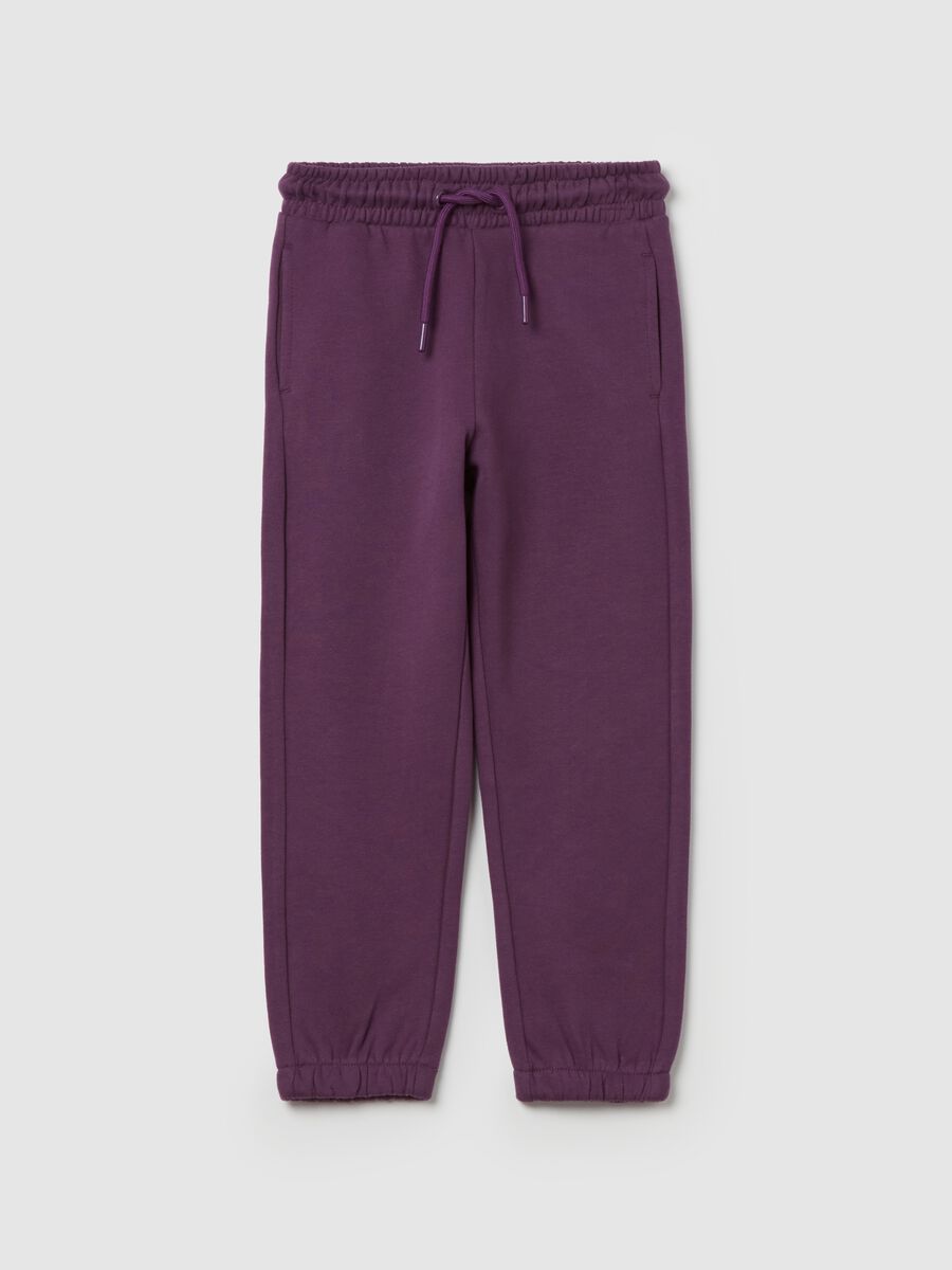 Essential joggers in organic cotton_0