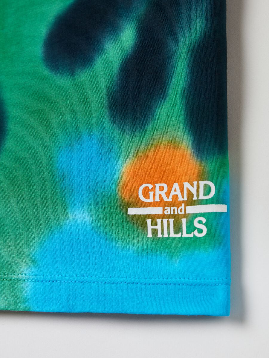 T-shirt Tie Dye con stampa Grand&Hills_2
