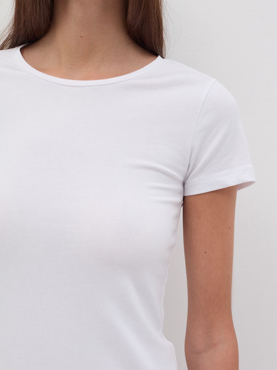 Stretch undershirt in organic cotton_2