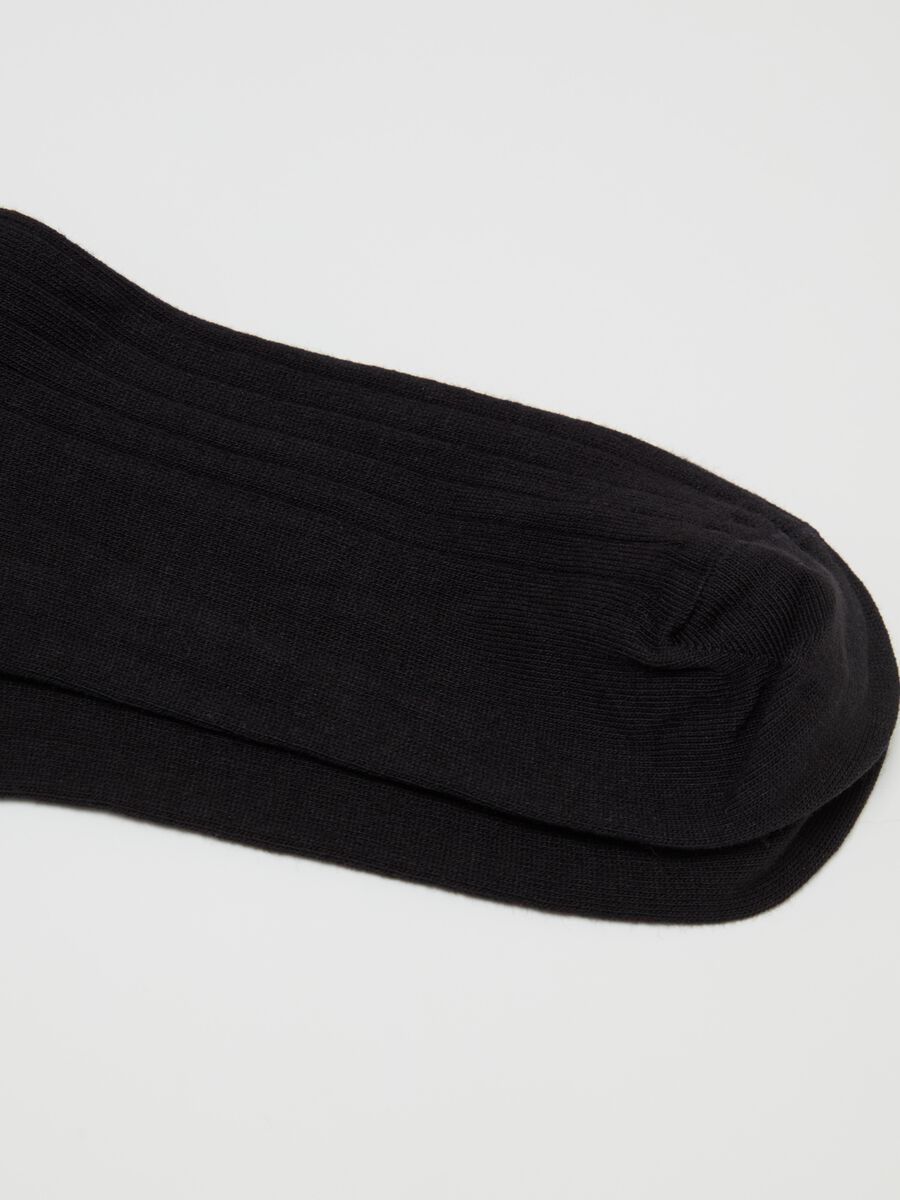 Midi socks with flat ribbing_2