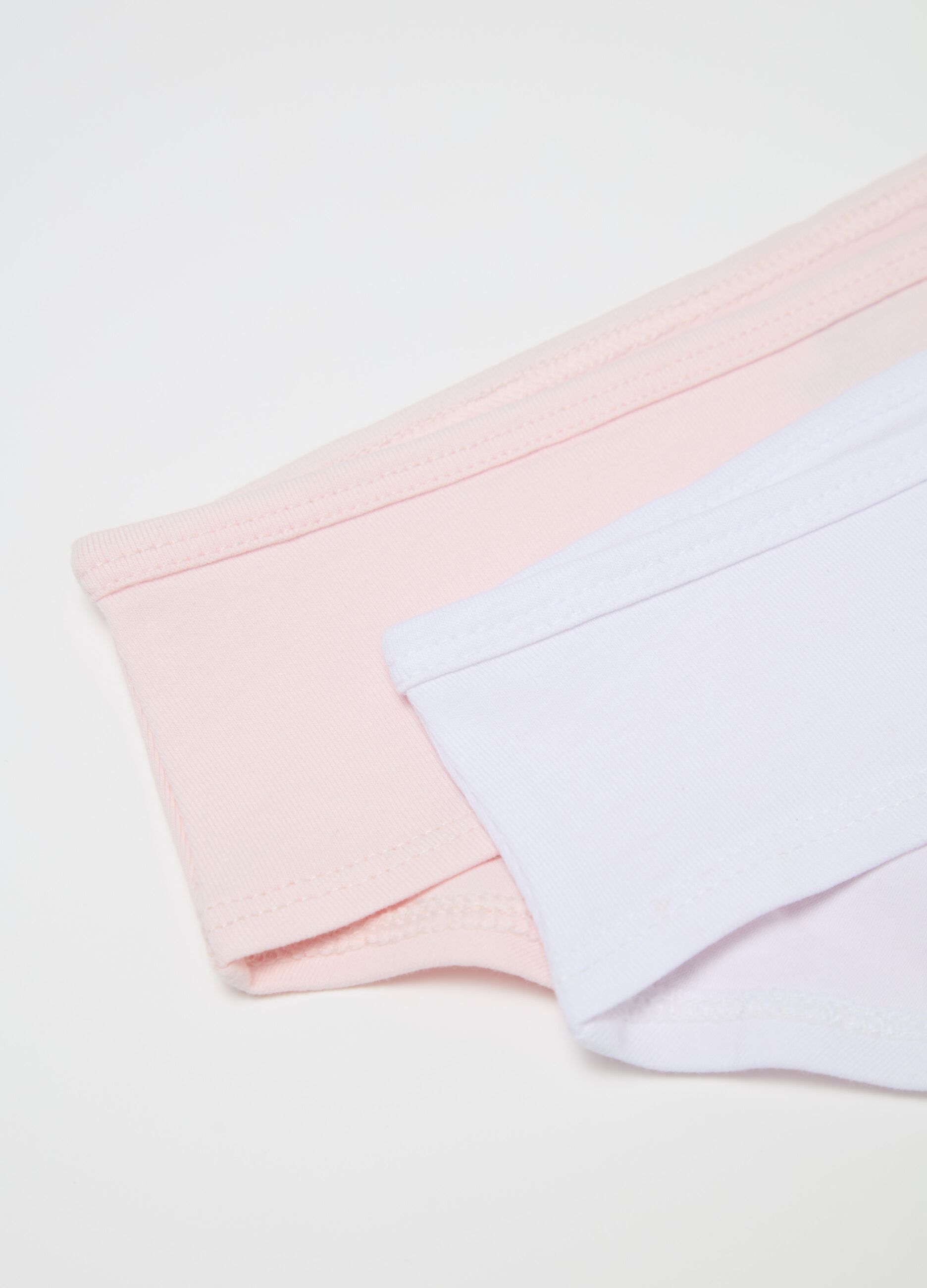 Two-pack French knickers in organic cotton