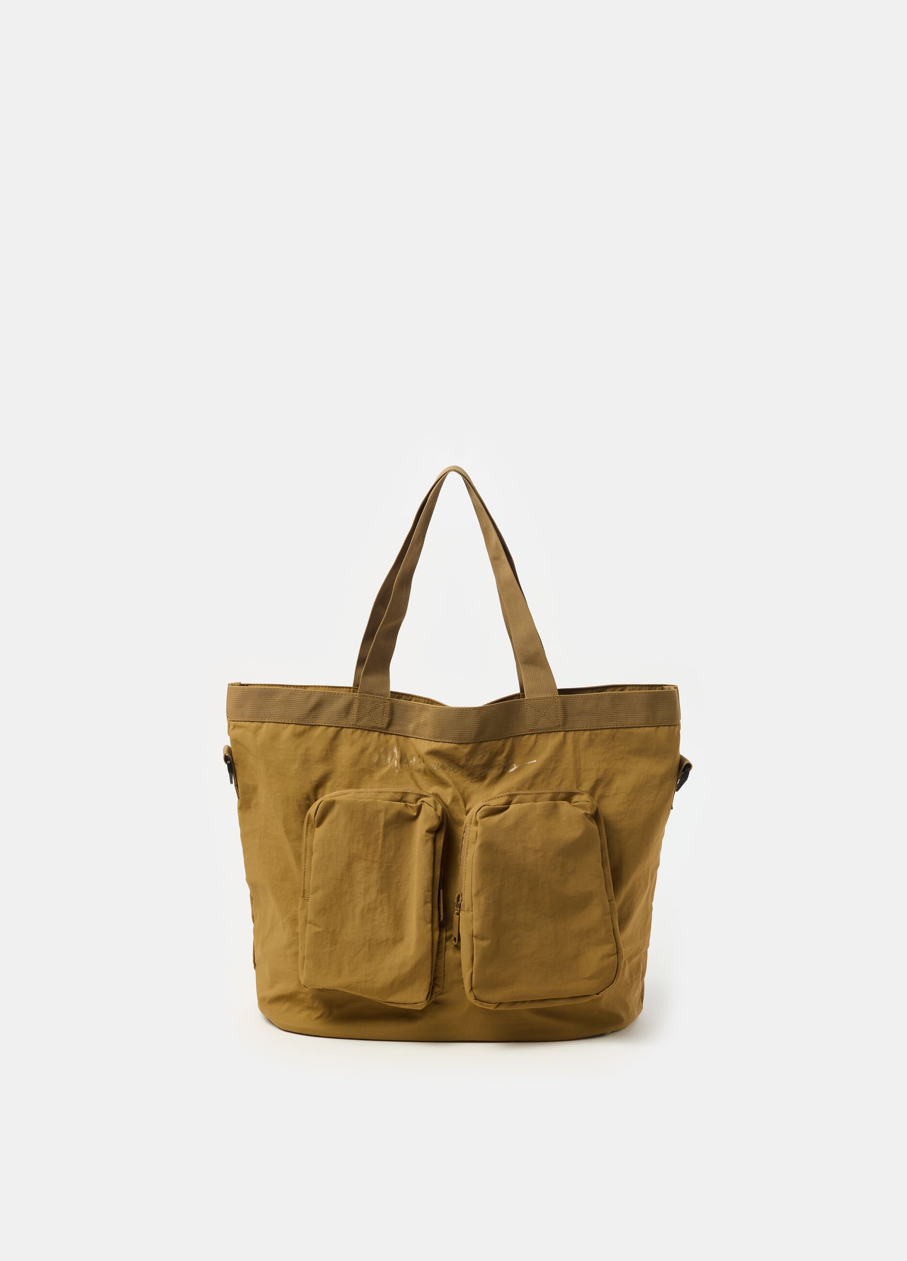 Shopping bag with pockets