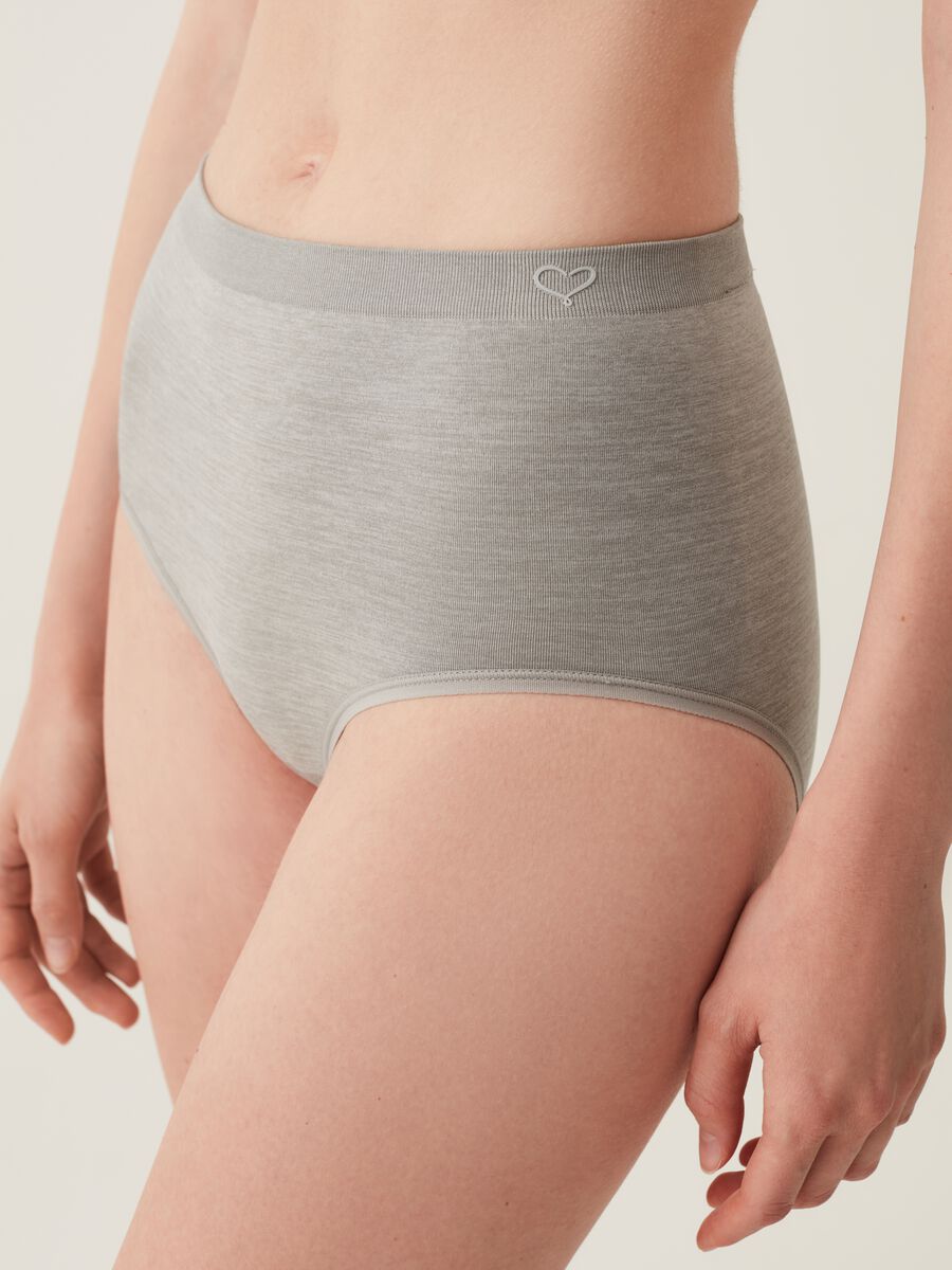 Slip a vita alta seamless The One_3