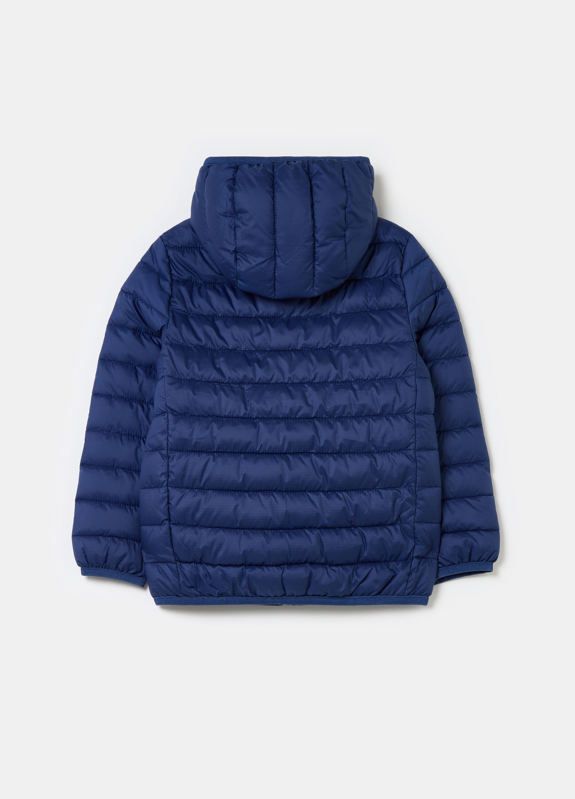 Ultralight down jacket with ripstop weave