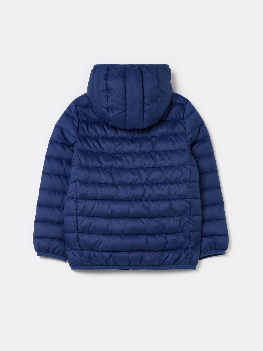 Ultralight down jacket with ripstop weave_1