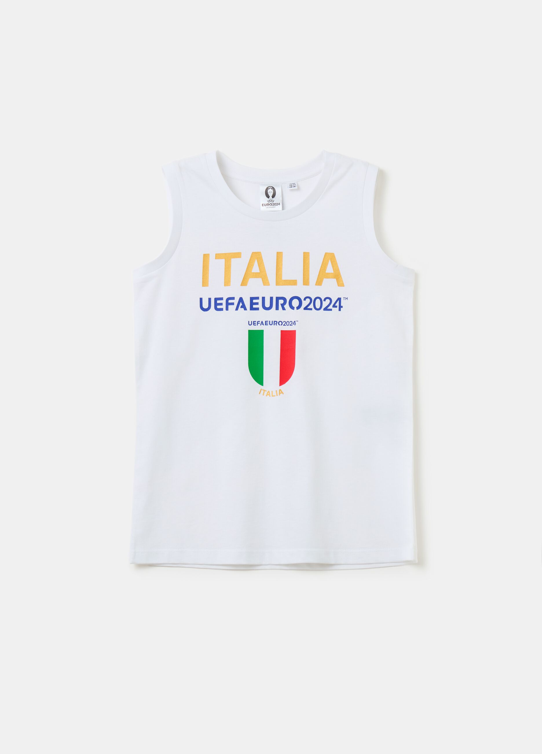 Camiseta de tirantes con estampado UEFA Euro 2024 Italia