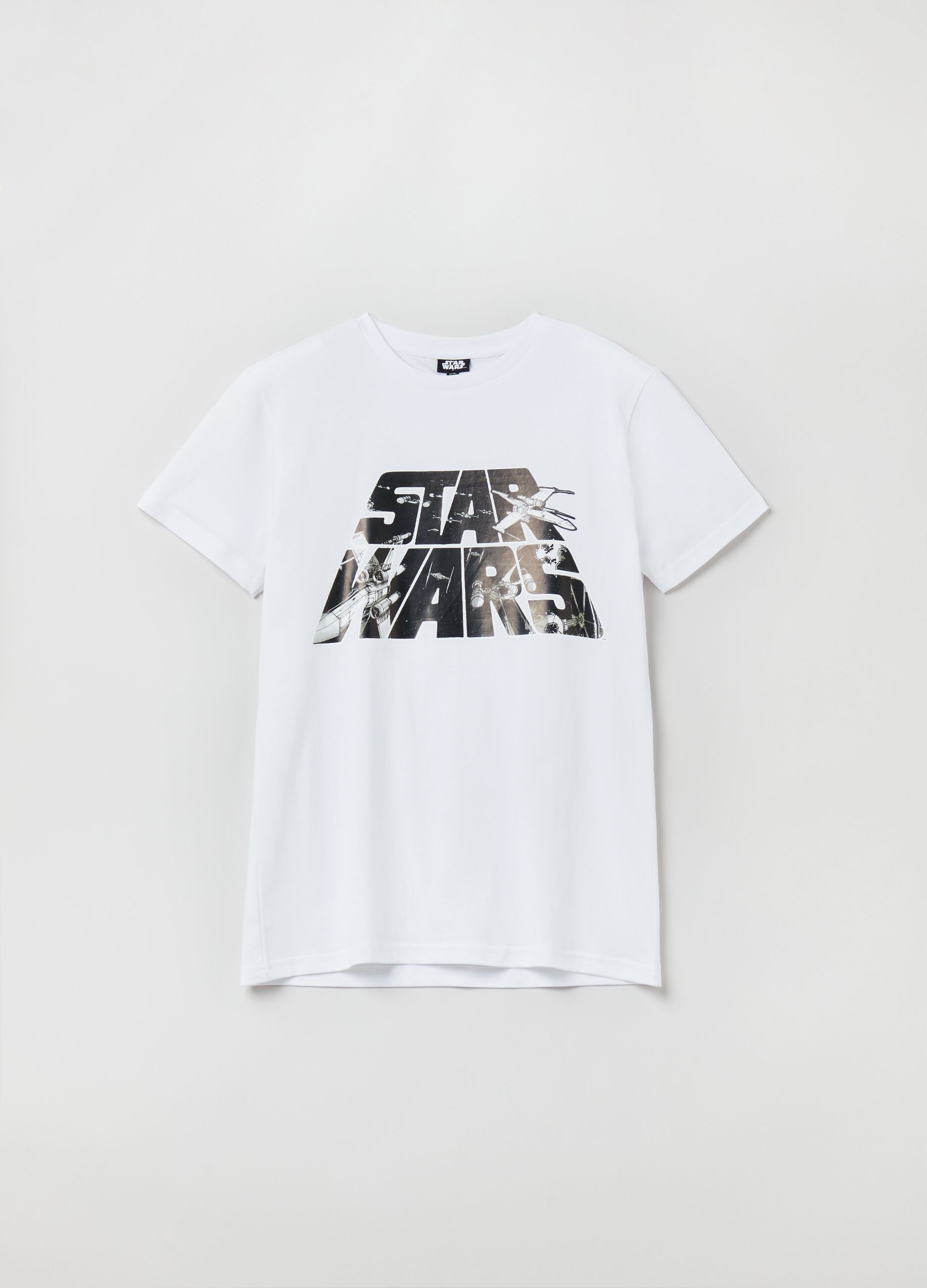 Star Wars print cotton T-shirt