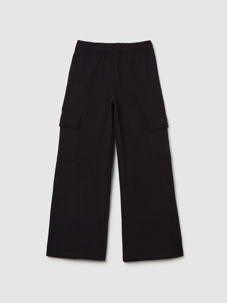 Cargo Sweatpants Black_5