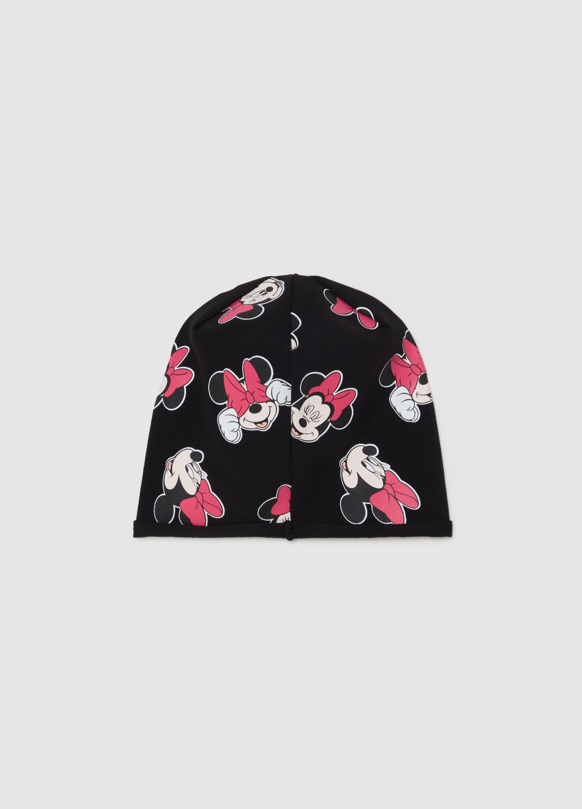 Hat with all-over Disney Baby Minnie Mouse print