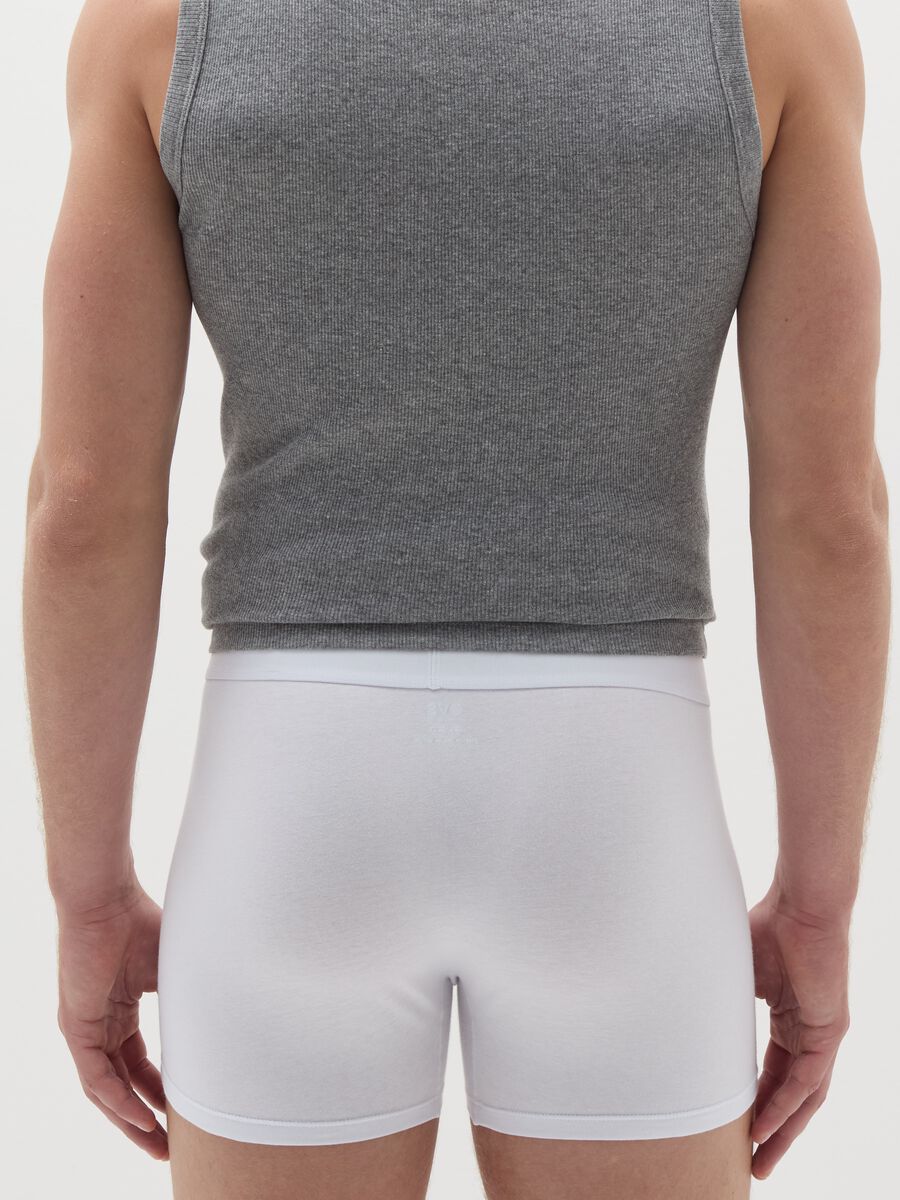 Organic cotton boxer shorts with external elastic_2