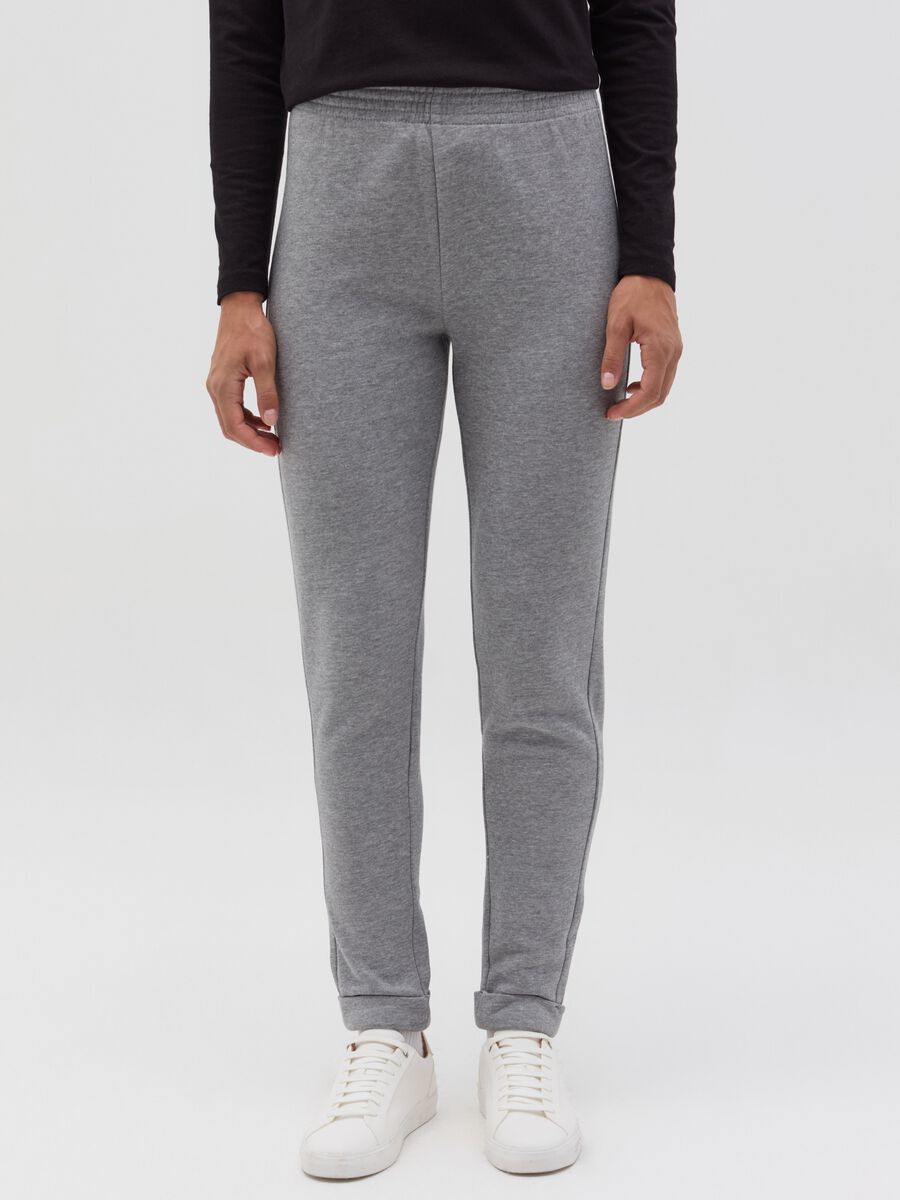 Joggers in felpa_1