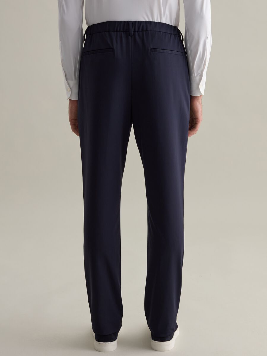 Contemporary trousers in technical fabric_4