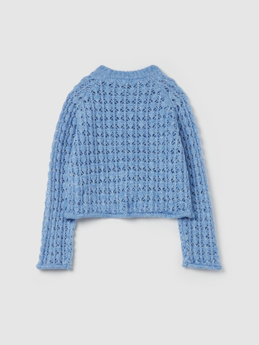 Openwork pullover_1