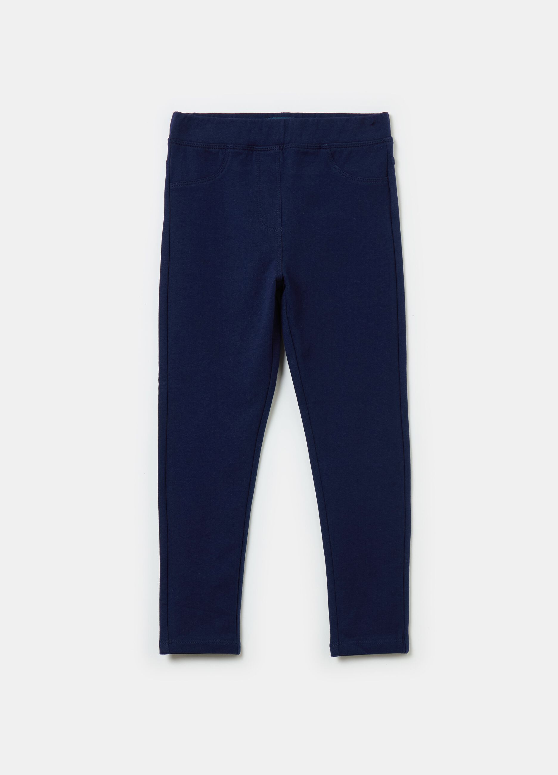 Treggings in organic cotton