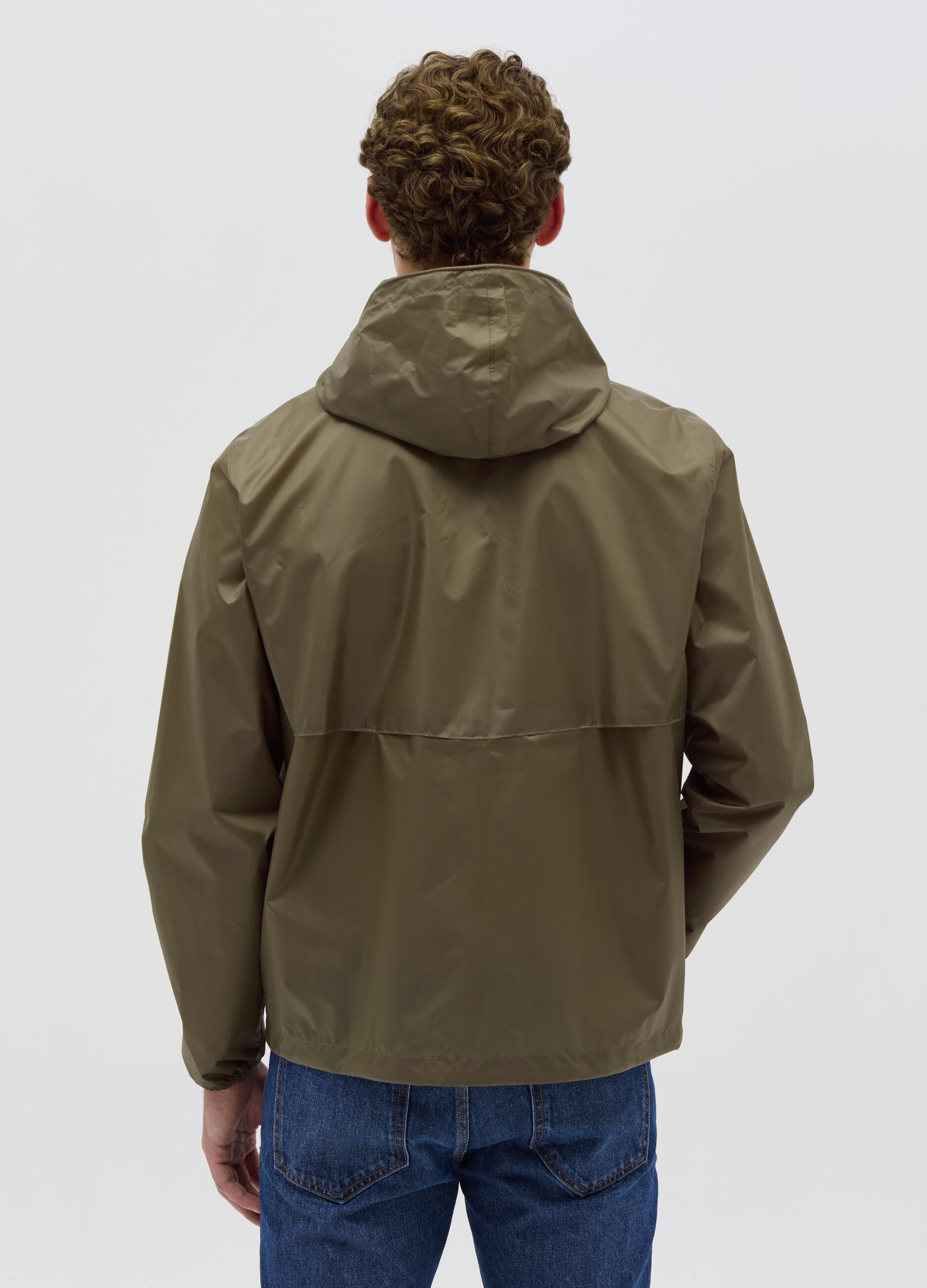 Essential waterproof full-zip jacket