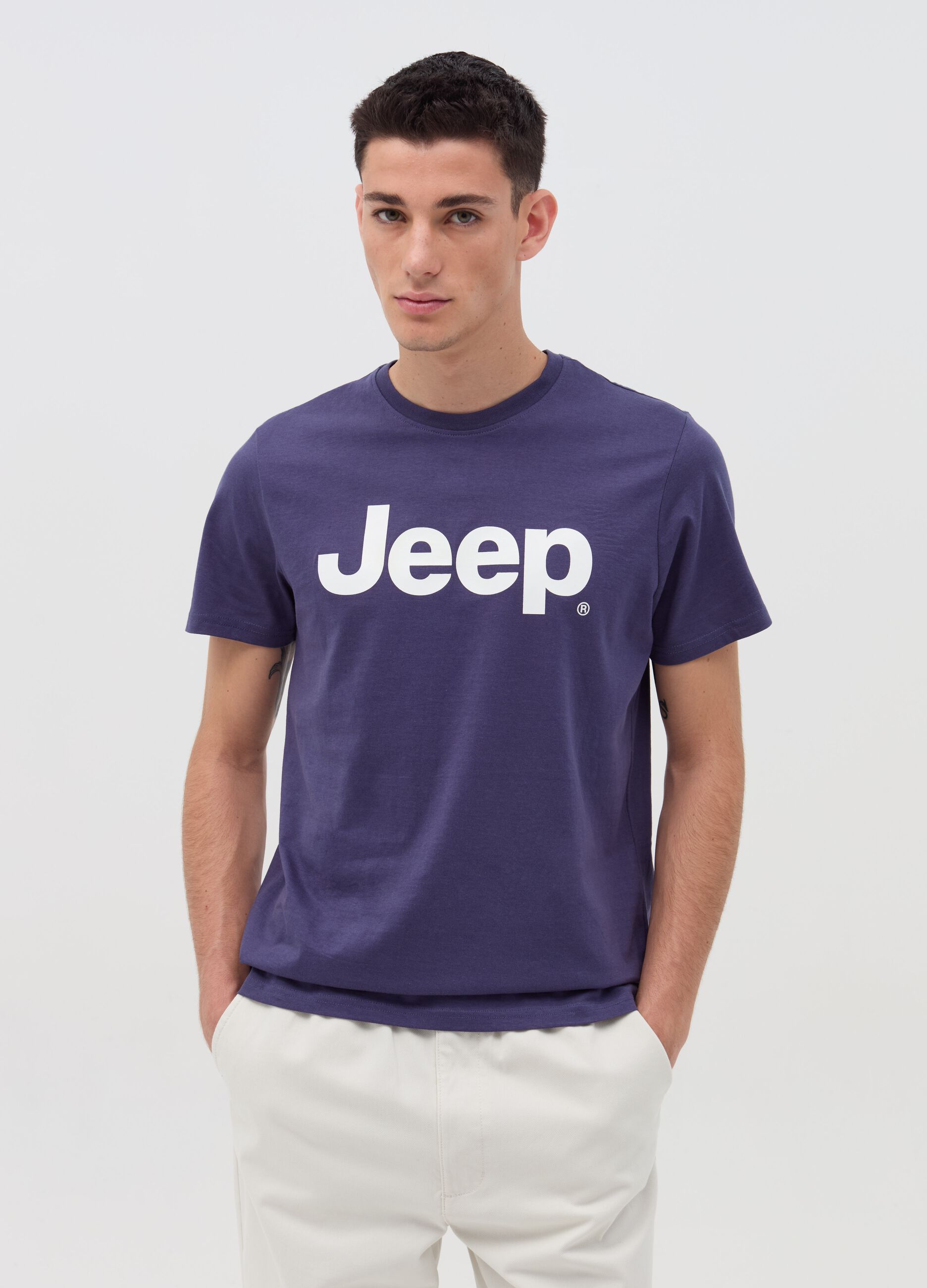 T-shirt with Jeep print