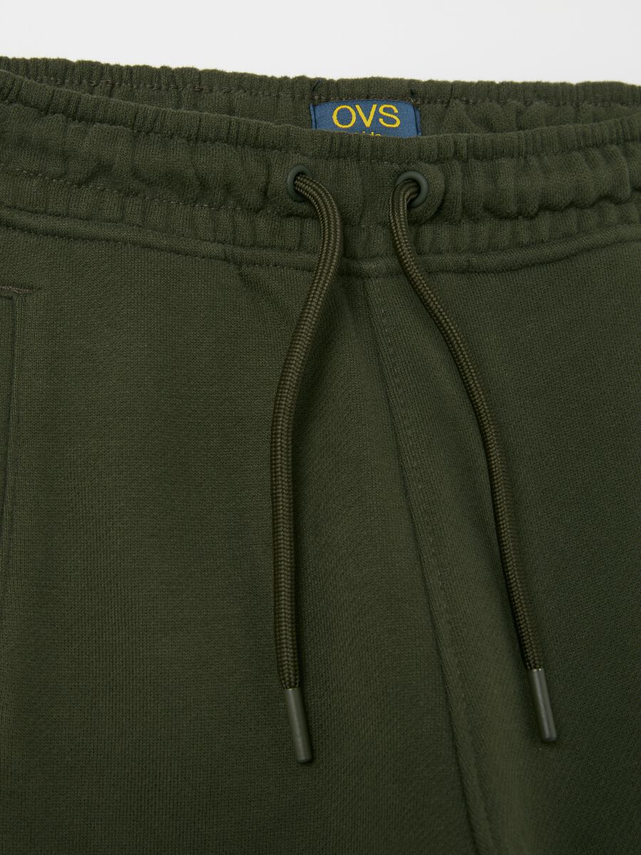 Essential joggers in organic cotton with drawstring_2