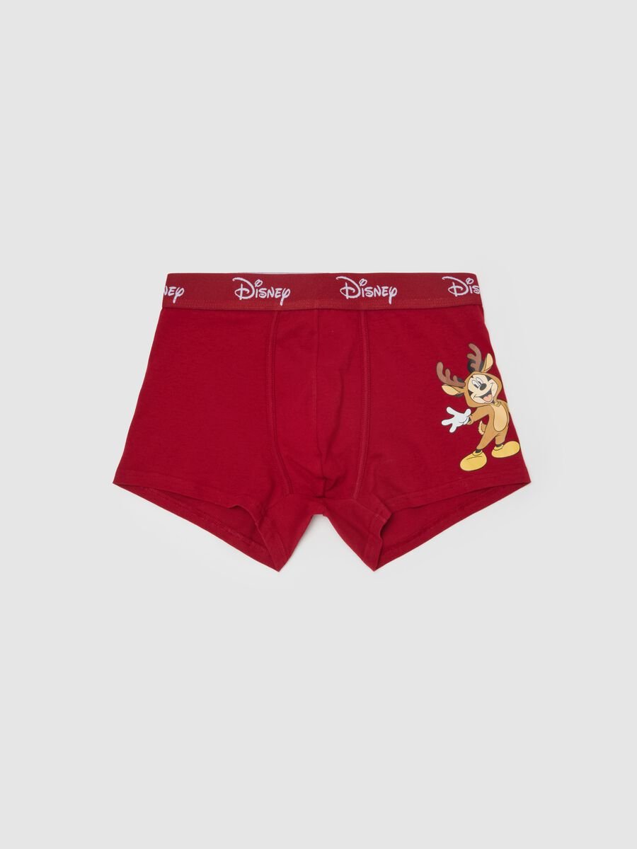 Boxer shorts with Christmas Mickey Mouse print_4