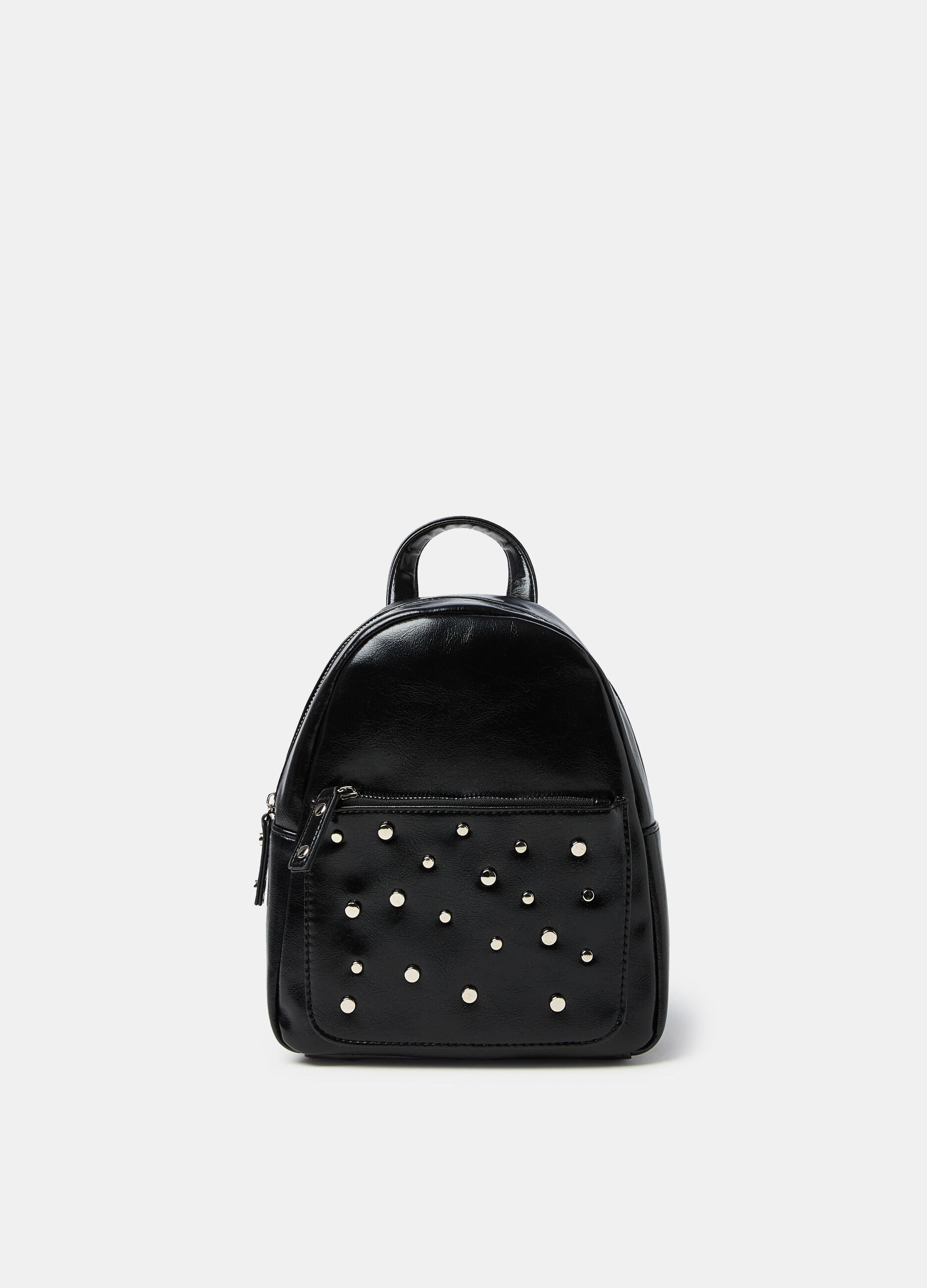 Backpack with studs