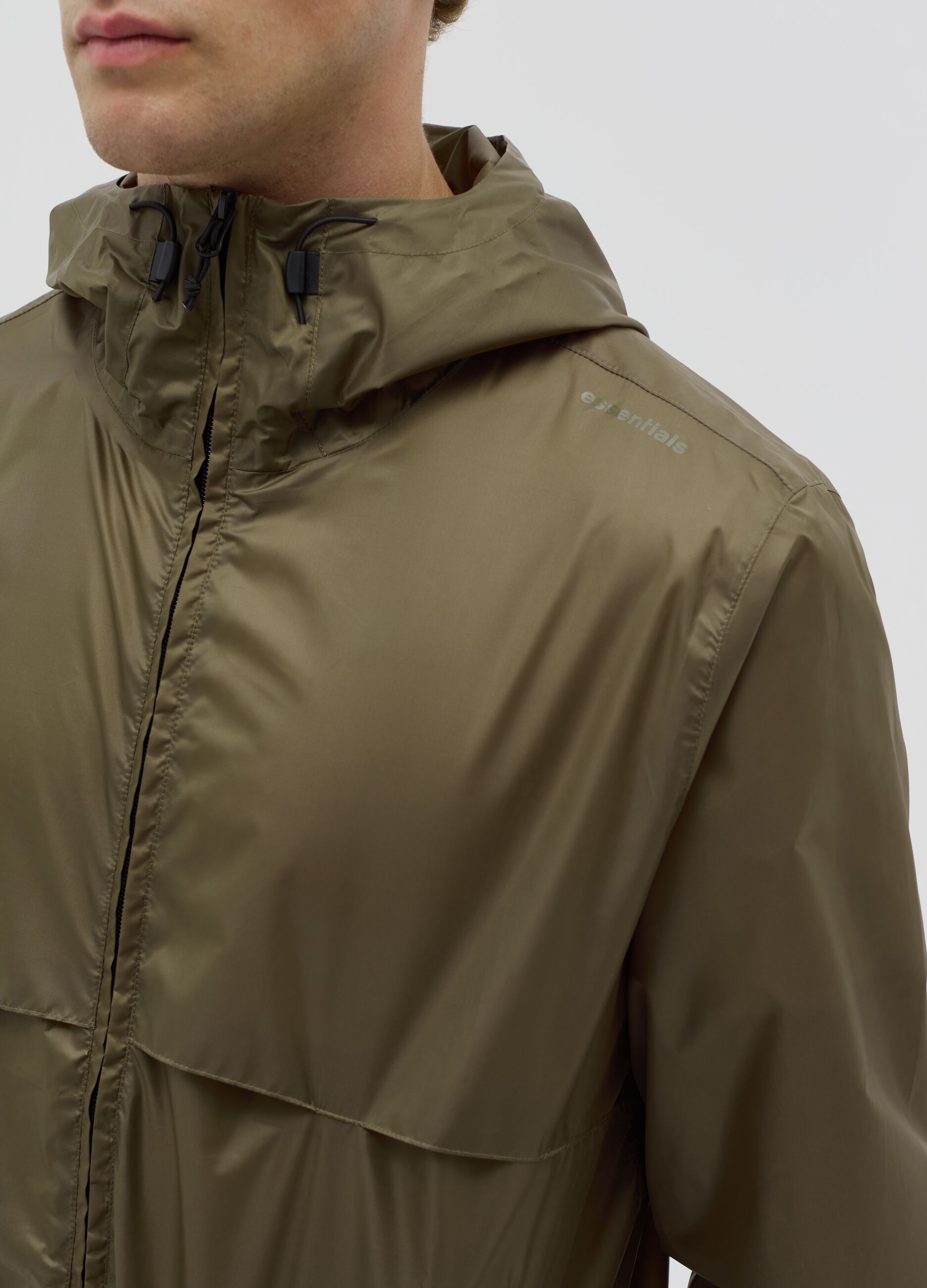 Essential waterproof full-zip jacket