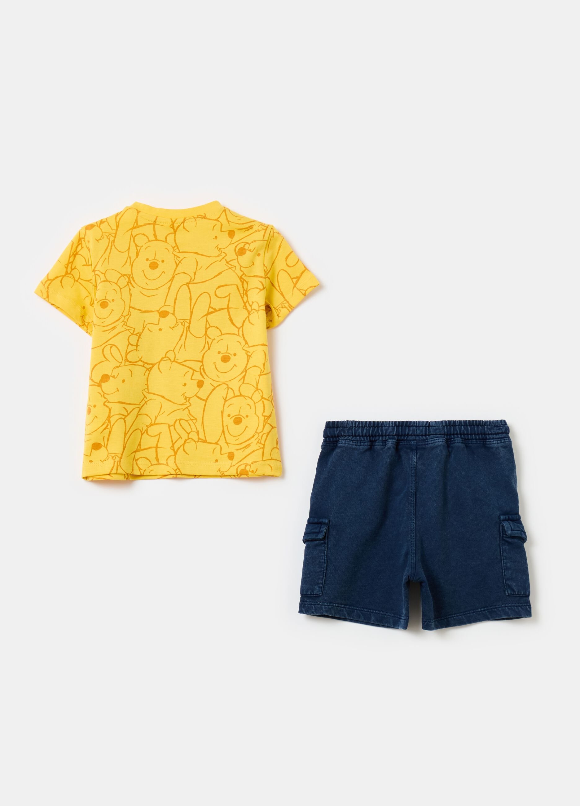 Jogging set in cotone stampa Winnie the Pooh