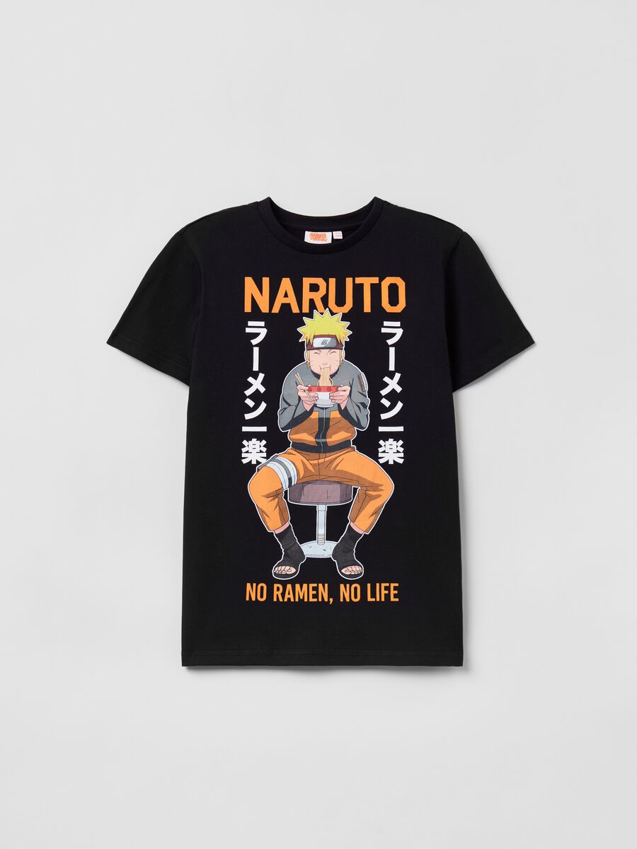 T-shirt in cotone con stampa Naruto_0