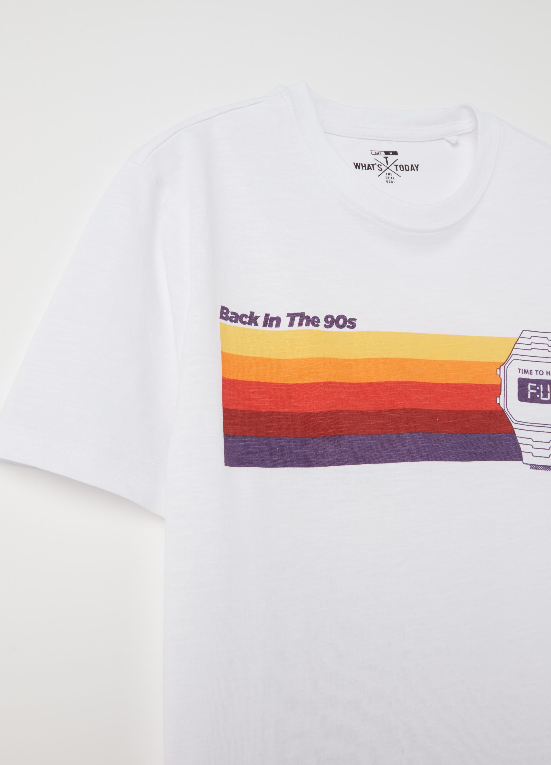 T-shirt with “Back in the 90s” print