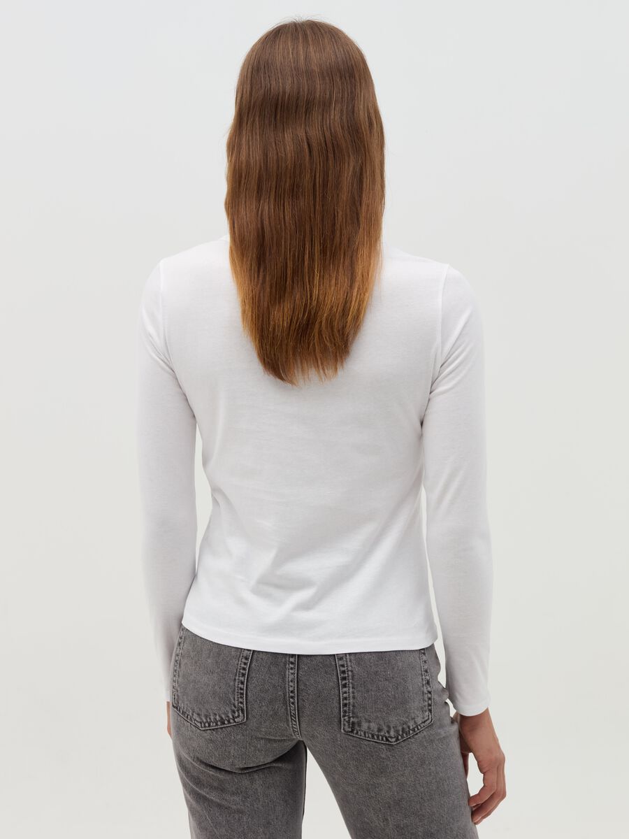 Long-sleeved T-shirt in cotton_2