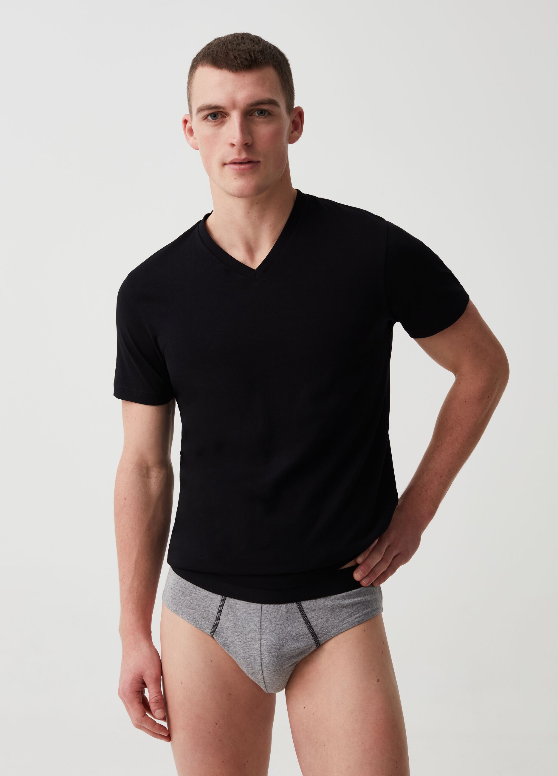 Five-pack organic cotton briefs