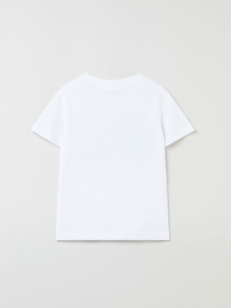 T-shirt in cotone stampa Sonic_1