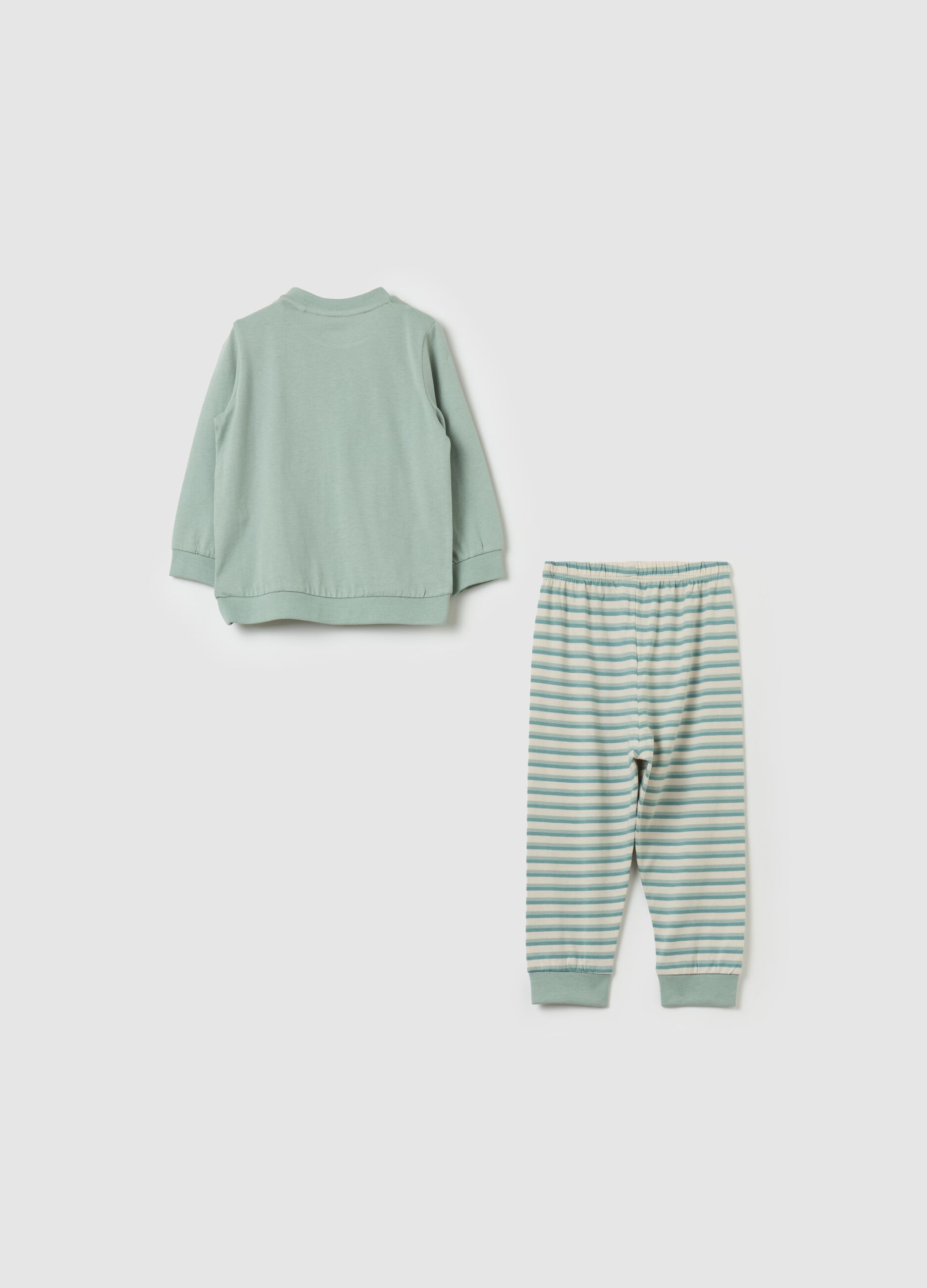 Organic cotton pyjamas with print